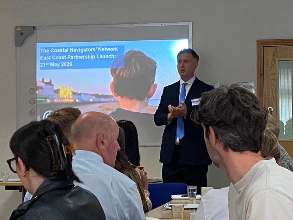Ed at the East Coast Partnership launch
